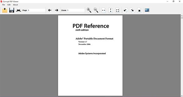 Corrupt PDF Viewer(损坏PDF阅读器)