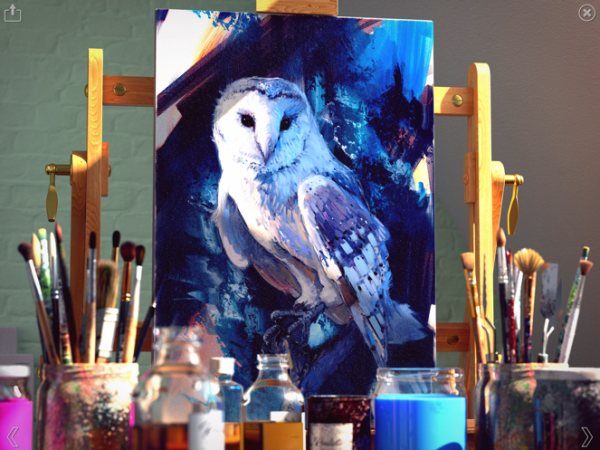 realistic paint studio