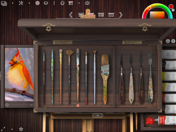 realistic paint studio