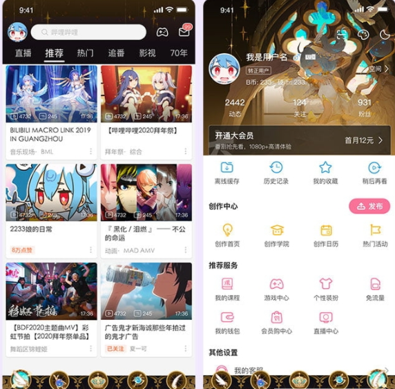 B站免费试用装扮自定义分享工具