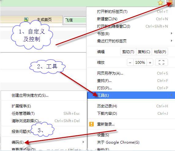 谷歌浏览器打开网页内容显示乱码的解决方法[多图]