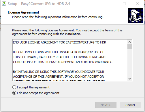 Easy2Convert JPG to HDR