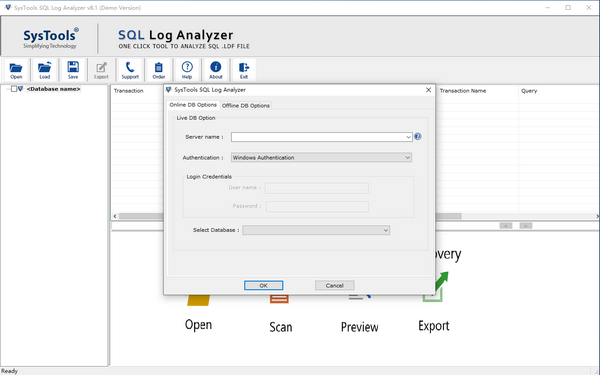 SysTools SQL Log Analyzer(SQL数据库日志分析工具)