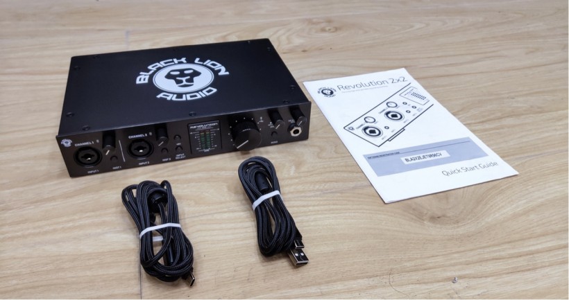 黑狮声卡驱动Black Lion Audio Revolution 2x2 USB