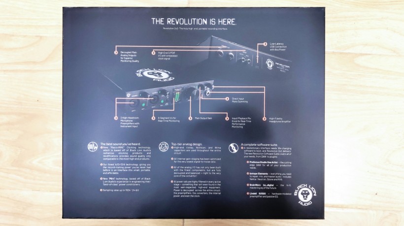 黑狮声卡驱动Black Lion Audio Revolution 2x2 USB