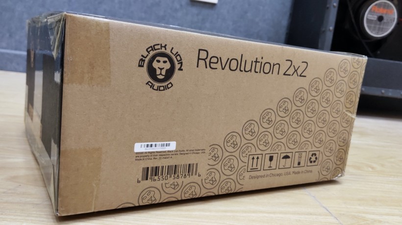 黑狮声卡驱动Black Lion Audio Revolution 2x2 USB