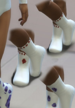 模拟人生4幼童鲜花袜子MOD