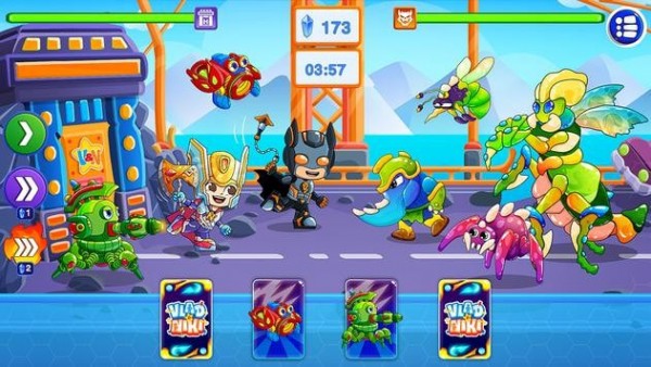 弗拉德和尼基超级英雄