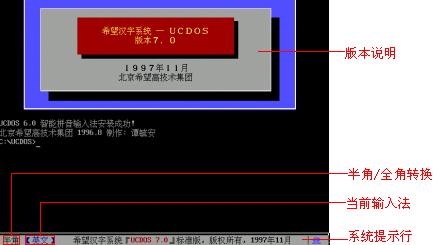 UCDOS (内置了wps dos 精典版)