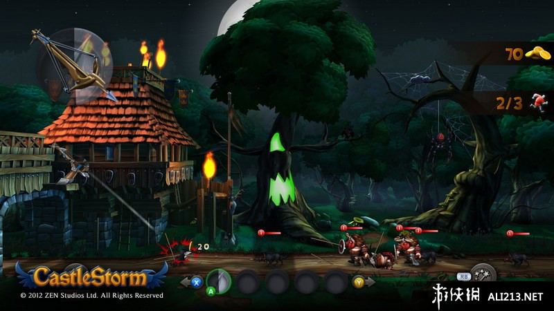 城堡风暴（Castle Storm）v1.0十项修改器