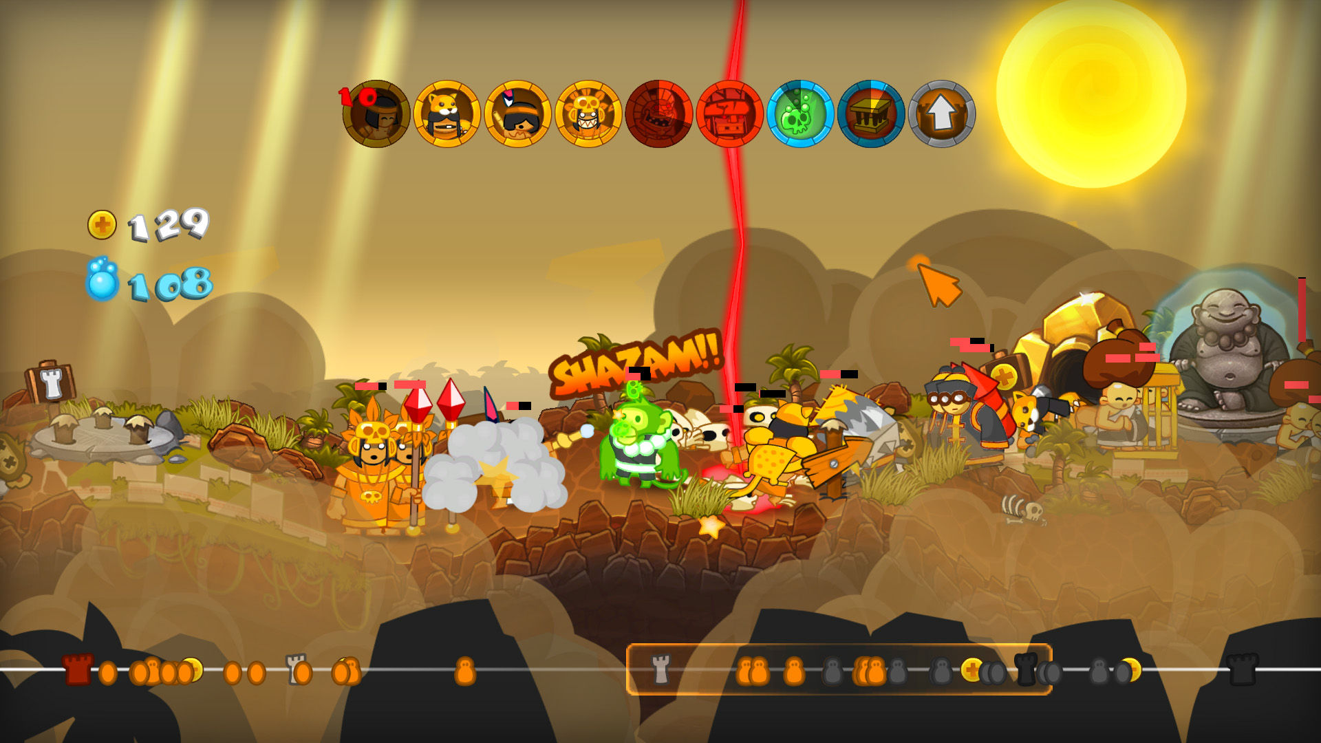 剑与勇士(Swords and Soldiers)四项修改器