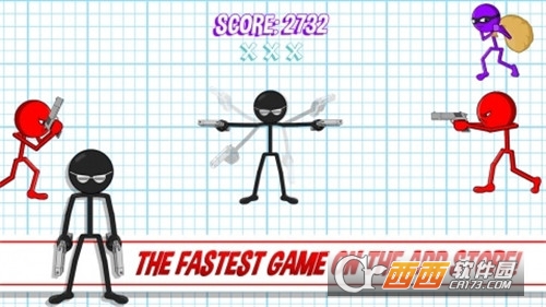 Gun Stickman3(火柴人枪战3中文无限金币版)