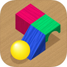 Woody Bricks and Ball Puzzles