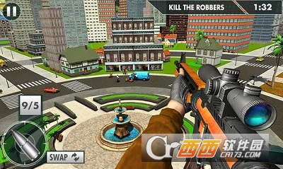 City Sniper Shooter Mission: Sniper games offline(城市狙击手射击任务游