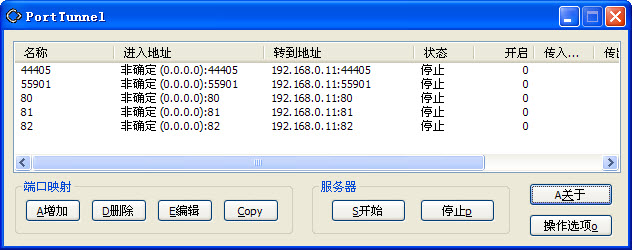 端口映射工具(PortTunnel)