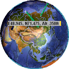 3D World Map（三维世界地图）