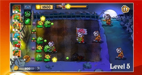 Flower Zombie War