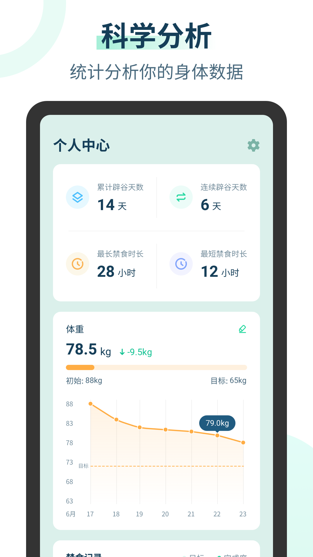 辟谷计时器