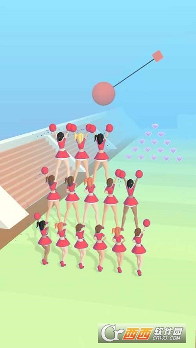 啦啦队长跑3D