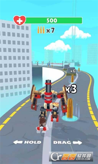 Robo Run: Shift and Shoot(机器人跑酷射击)