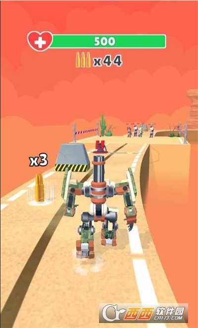 Robo Run: Shift and Shoot(机器人跑酷射击)