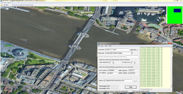 google earth images downloader(谷歌地图下载器)