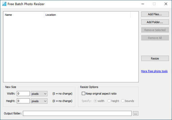 Free Batch Photo Resizer(批量照片调整工具)