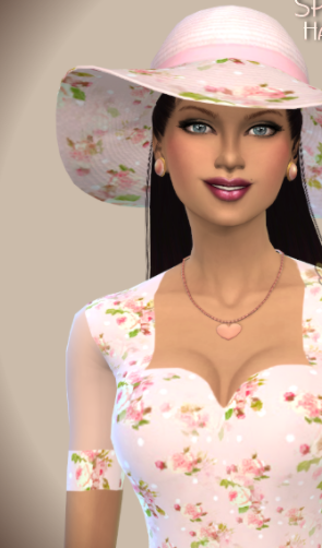 模拟人生4美丽花卉印花服装MOD