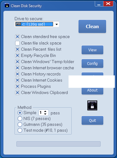 Clean Disk Security