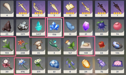 原神七圣召唤材料有哪些 原神七圣召唤材料介绍