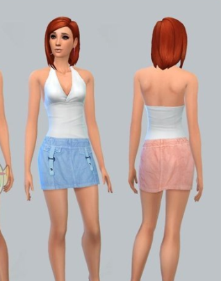 模拟人生4带口袋的短裤MOD