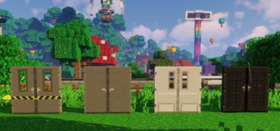 我的世界1.16.5多种多样的门MOD