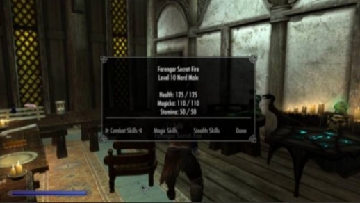 上古卷轴5重制版查看NPC属性MOD