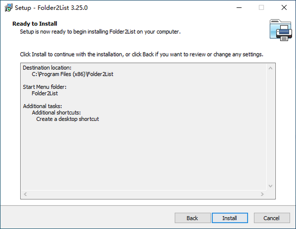 Gillmeister Folder2List