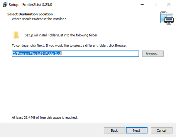 Gillmeister Folder2List