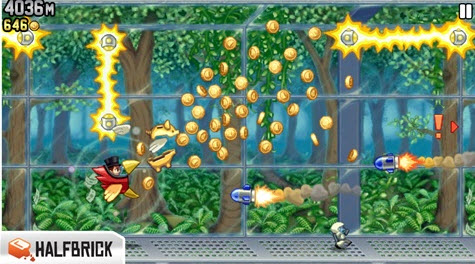 Jetpack Joyride(疯狂喷气机无限金币中文版)