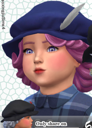 模拟人生4幼儿记者贝雷帽MOD