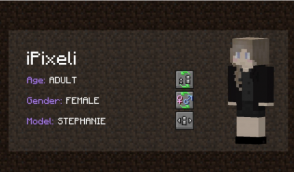 我的世界1.16.5年龄性别自定义MOD