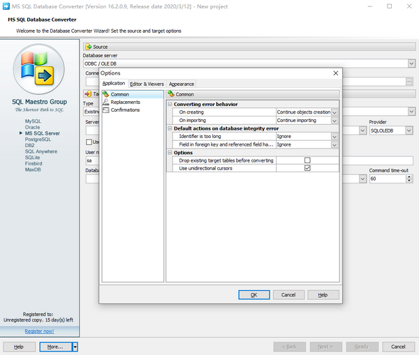 MS SQL Database Converter(数据库转换工具)