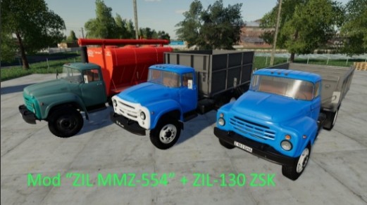 模拟农场19ZIL130ZSK车辆MOD