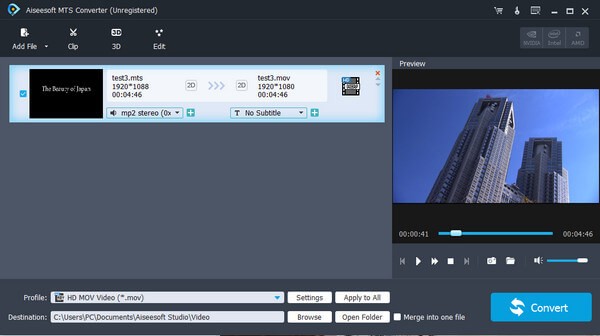 Aiseesoft MTS Converter(视频转换工具)