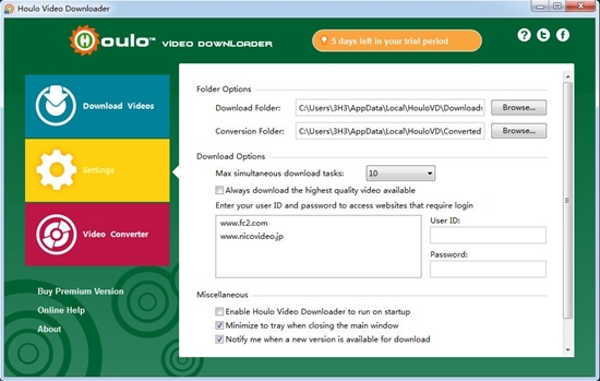 Houlo Video Downloader(视频下载转换)
