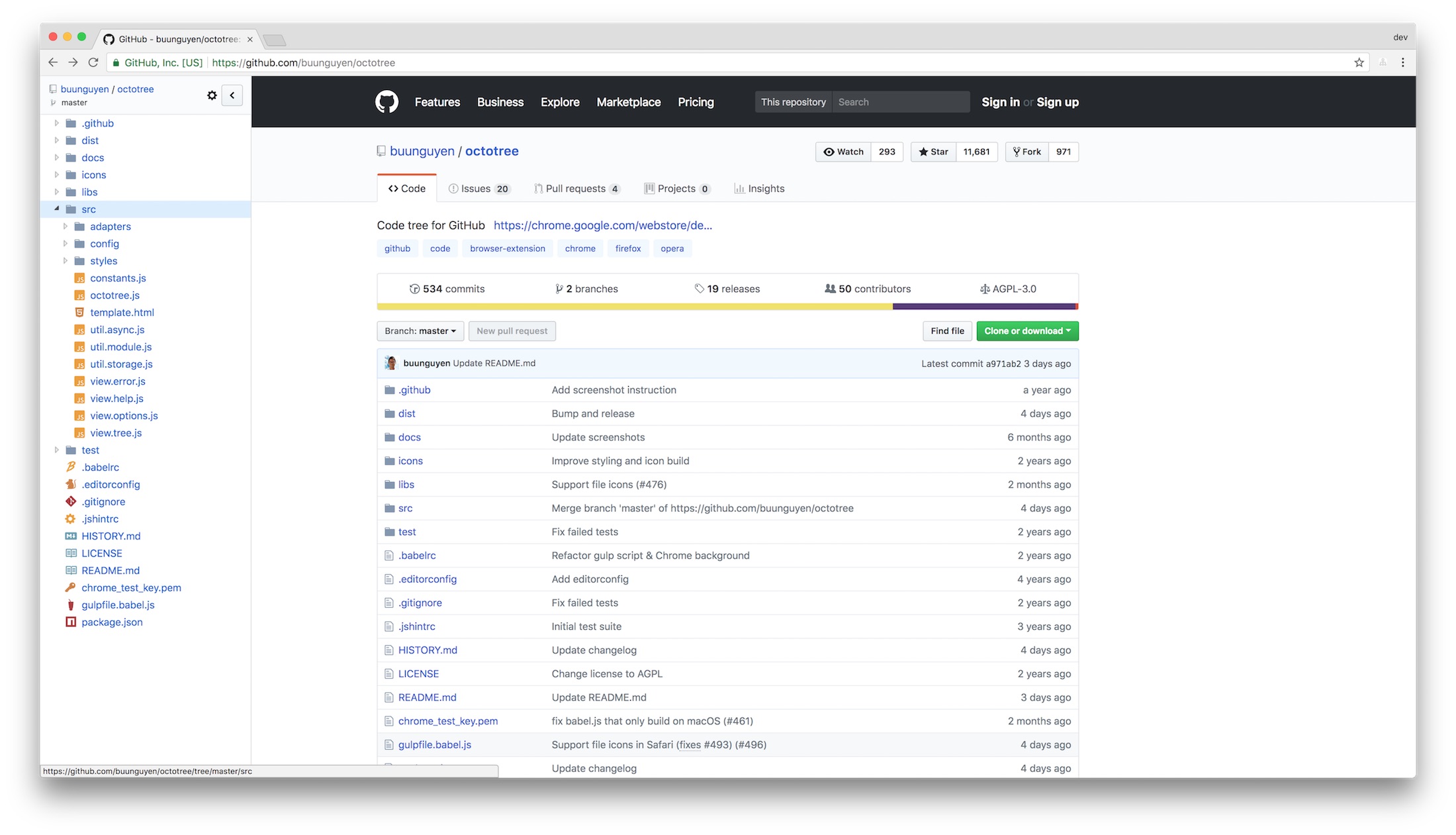 GitCodeTree浏览器插件