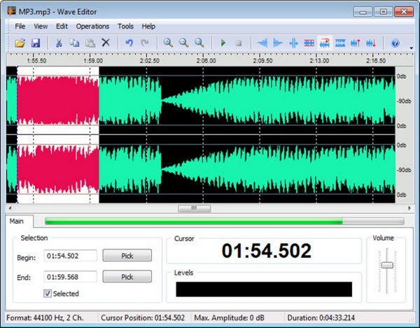 Wave Editor(音频编辑工具)
