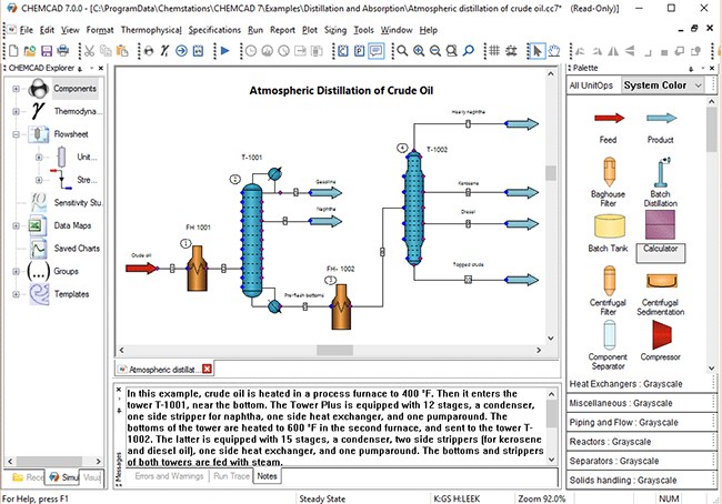 Chemstations CHEMCAD Suite