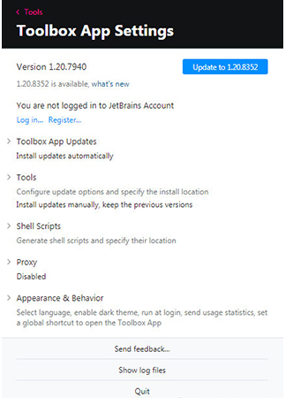 Toolbox APP(jetbrains全家桶下载工具)