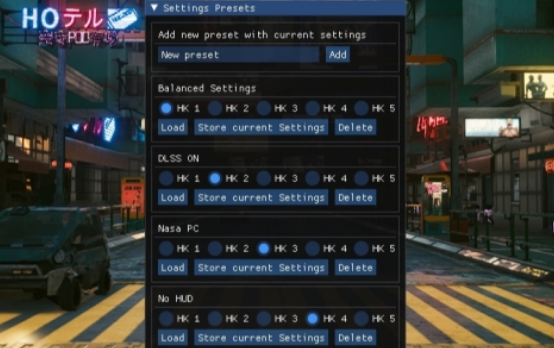 赛博朋克2077设定管理员MOD