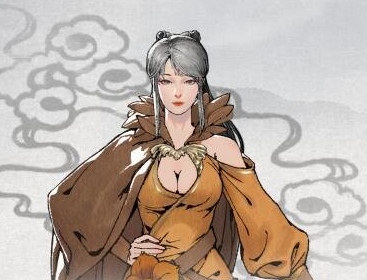 鬼谷八荒土黄色紧身裙小姐姐捏脸MOD