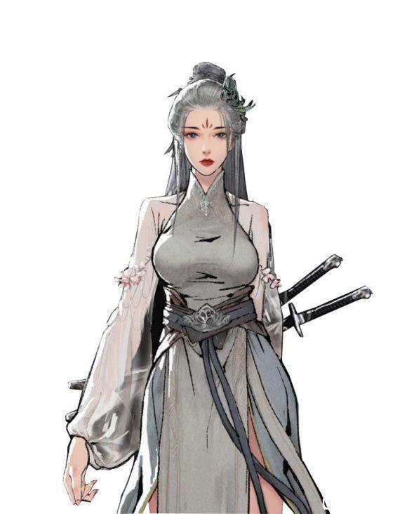 鬼谷八荒冷艳御姐画师立绘MOD