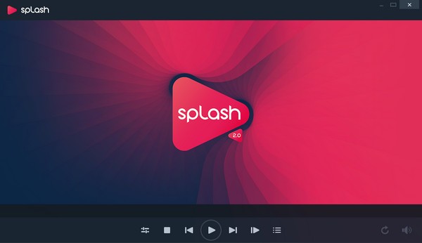 非常酷的媒体播放器(Splash)